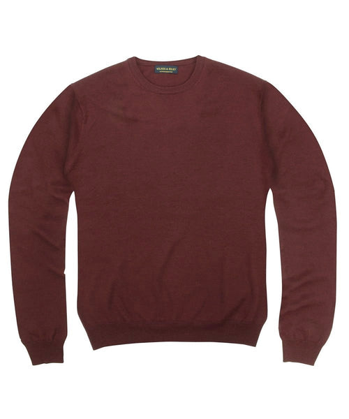 ブリーフィング　MERINO WOOL LOGO CREWNECK KNIT ブリーフィング MERINO WOOL LOGO CREWNECK KNIT（BRIEFING