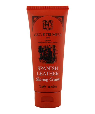 Spanish Leather Shaving Cream Tube By Geo. F. Trumper