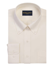 Ecru  Non-Iron Pinpoint Oxford Dress Shirt - Button-Down
