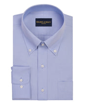 Royal Blue Pinpoint Oxford Non - Iron Dress Shirt - Button - Down - Wilkes & Riley, LLC