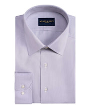 Grey Non - Iron Queens Oxford Dress Shirt - Spread Collar - Wilkes & Riley, LLC