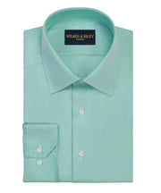 Mint Non - Iron Queens Oxford Dress Shirt - Spread Collar - Wilkes & Riley, LLC