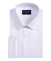 White French Cuff Non - Iron Queens Oxford Dress Shirt - Spread Collar - Wilkes & Riley, LLC