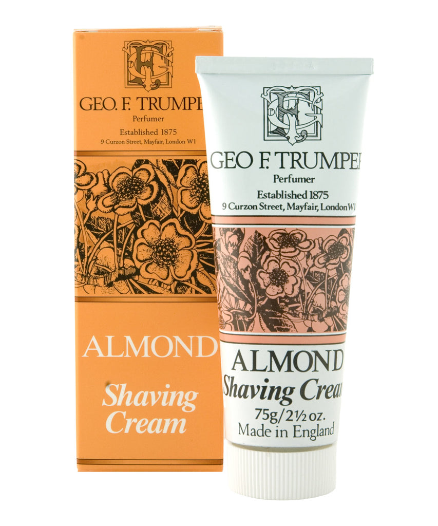 Almond Shaving Cream Tube 75g By Geo. F. Trumper
