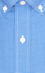 Wilkes & Riley Blue Mini Check Button Down