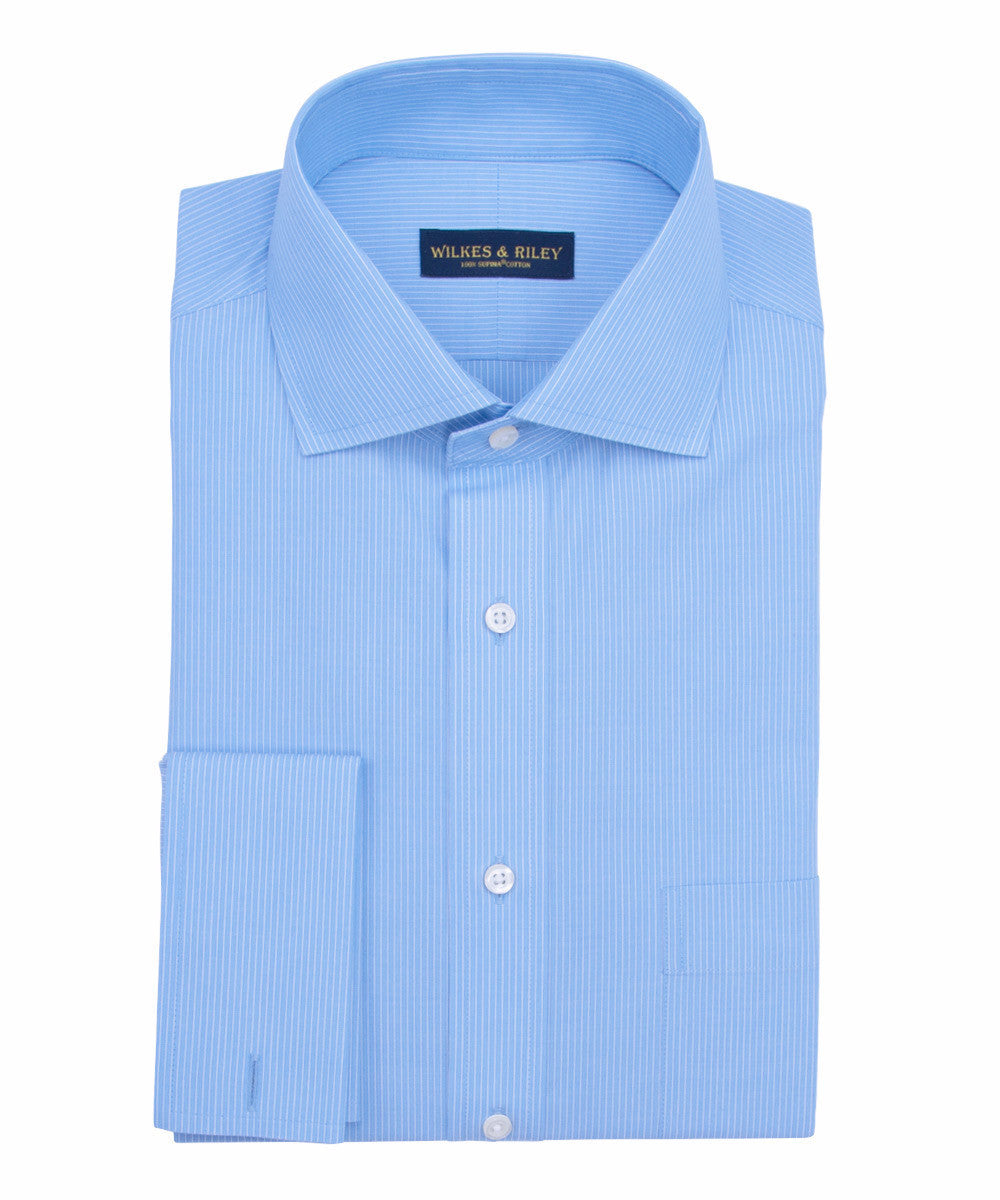 French blue dress shirt outlet