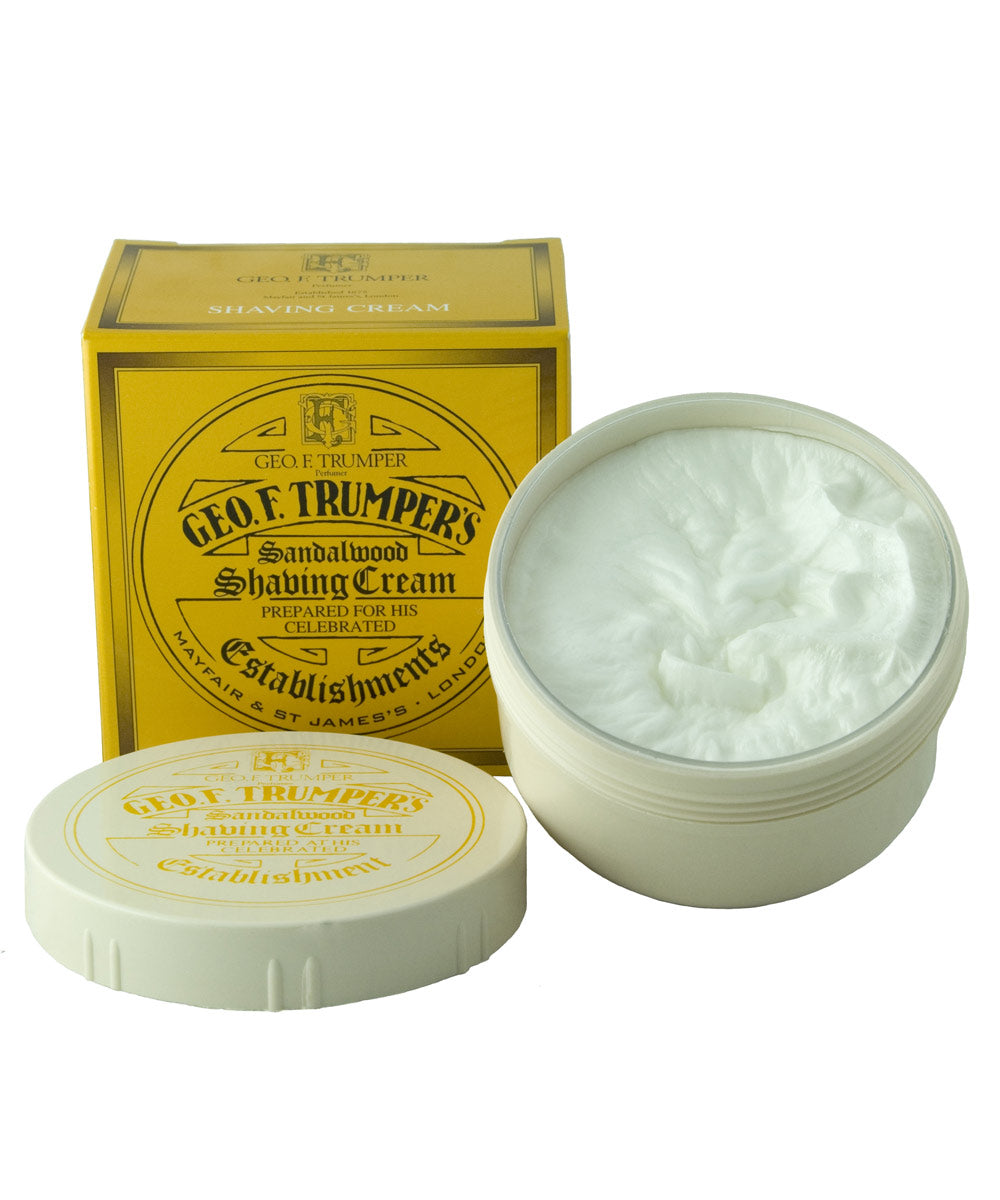 Sandalwood Shaving cream by Geo. F. Trumper