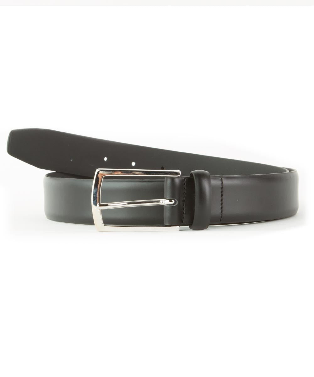 Black Feather Edge Belt - Wilkes & Riley, LLC