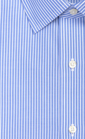 Wilkes & Riley Blue Revserse Spread Collar Alt