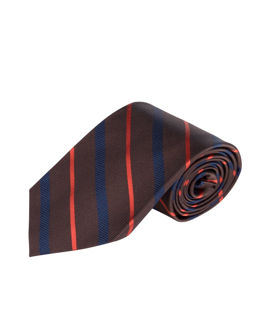 Brown Navy Sunset Stripe - Wilkes & Riley, LLC