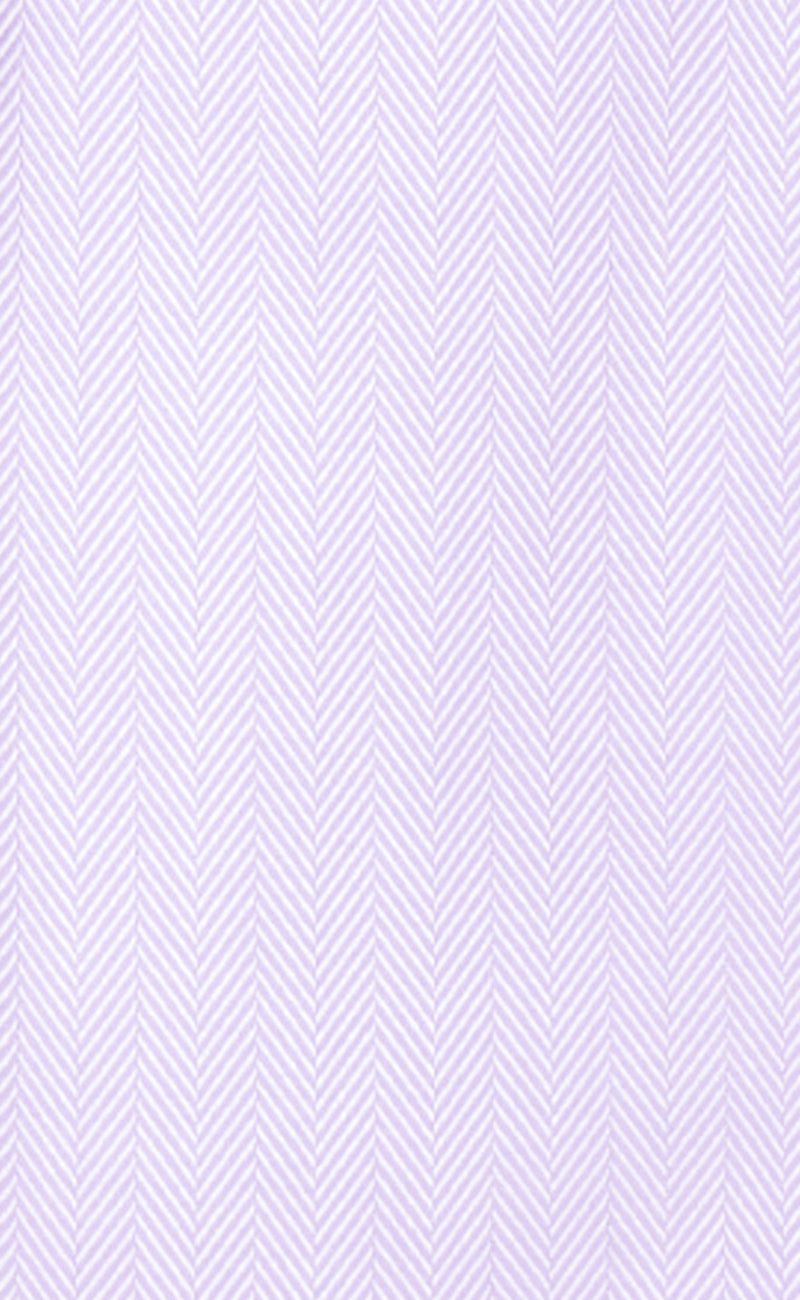 Classic Fit Lavender Herringbone Spread Collar Supima® Cotton Non - Iron Dress Shirt - Wilkes & Riley, LLC
