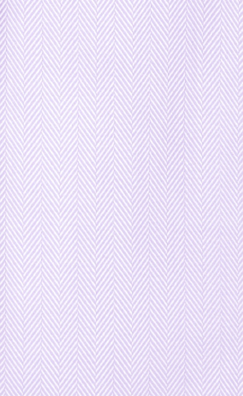 Classic Fit Lavender Herringbone Spread Collar Supima® Cotton Non - Iron Dress Shirt (B/T) - Wilkes & Riley, LLC
