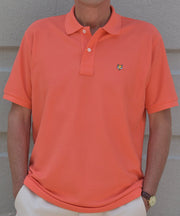 Classic Piqué Polo - Coral Reef - Wilkes & Riley, LLC