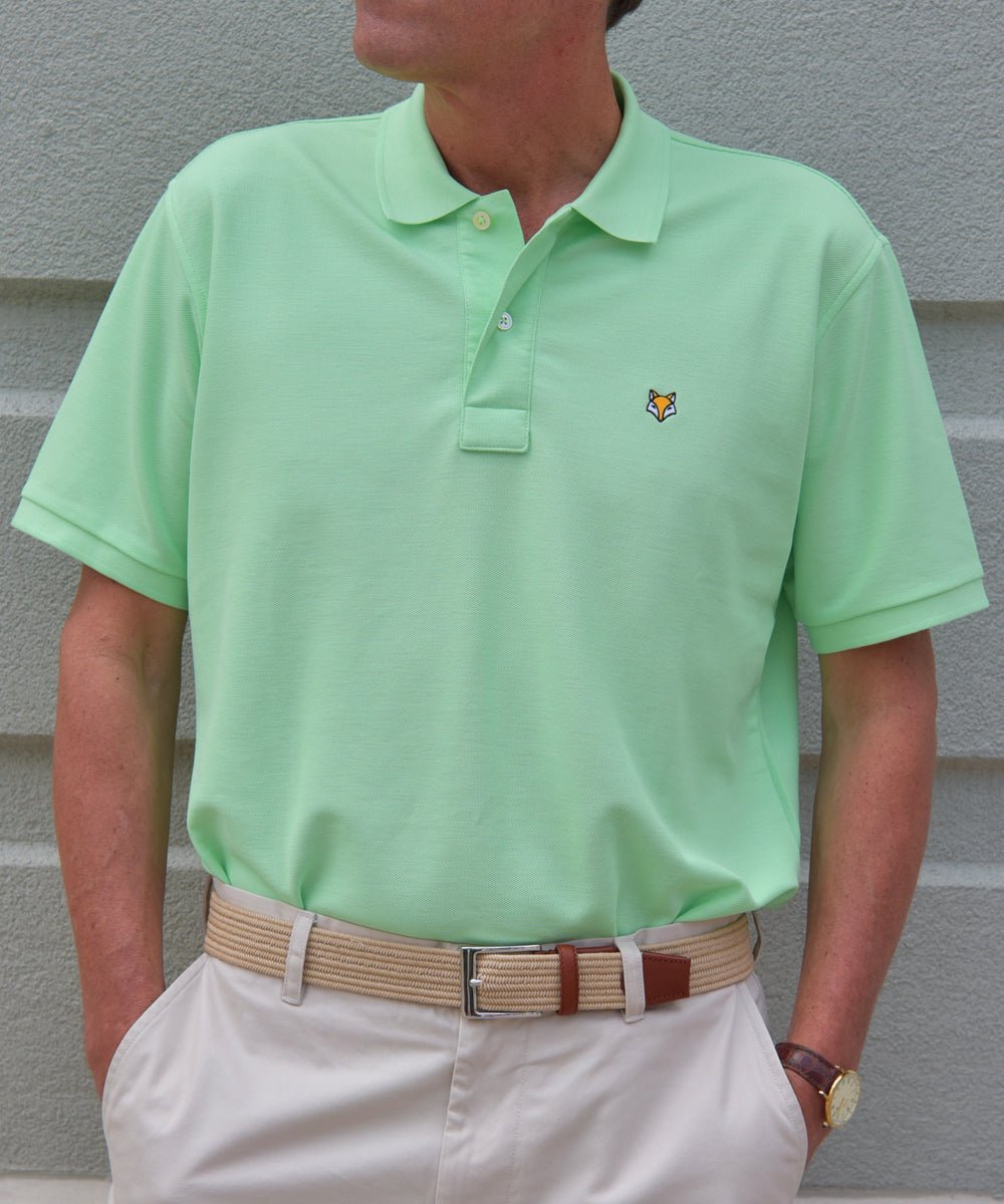 Classic Piqué Polo - Mint - Wilkes & Riley, LLC