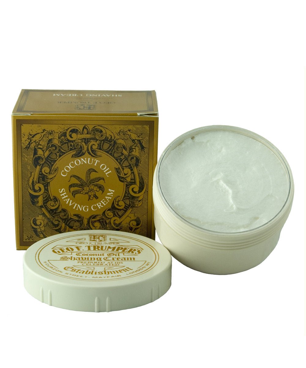 Coconut Oil Shaving Cream by Geo. F. Trumper - Wilkes & Riley, LLC