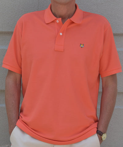 Classic Piqué Polo - Coral Reef