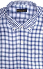 Wilkes & Riley Blue Check Button Down Sport Shirt