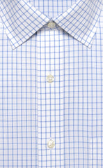 Wilkes & Riley Large Check Spread Collar Alt