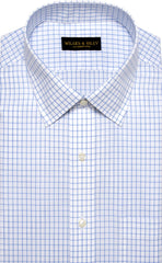Wilkes & Riley Large Check Spread Collar