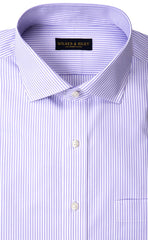 Wilkes & Riley Lavender Bengal English Spread Collar