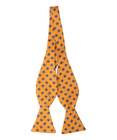 Marigold Medallion Self Bow Tie