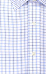 Wilkes & Riley Navy & Sky Poplin Spread Collar Alt