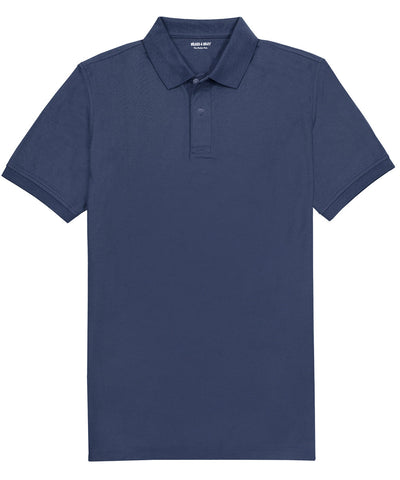 Navy Piqué Polo