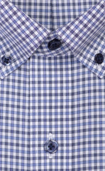 Wilkes & Riley Blue & Grey Check Button Down Alt