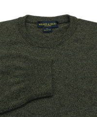 Wilkes & Riley 100% Cashmere Sweater W/ Loro Piana Yarn - Brown V-Neck