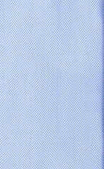 Tailored fit Blue Herringbone Spread Collar Supima® Cotton Non - Iron Dress Shirt - Wilkes & Riley, LLC