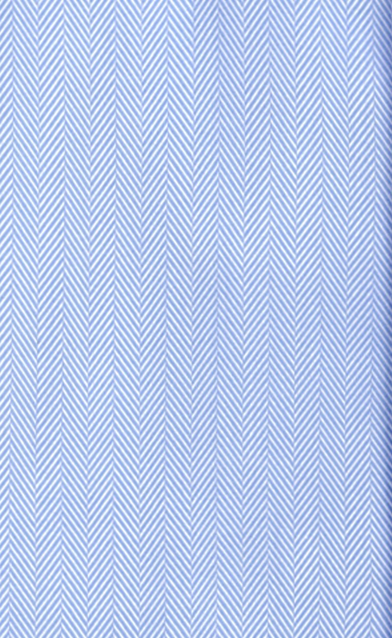 Tailored fit Blue Herringbone Spread Collar Supima® Cotton Non - Iron Dress Shirt (B/T) - Wilkes & Riley, LLC