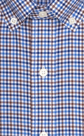 Wilkes & Riley Multi Color Check Button Down Sport Shirt Alt