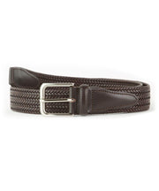 Wilkes & Riley Treccia Brown Leather Braided Belt - Wilkes & Riley, LLC